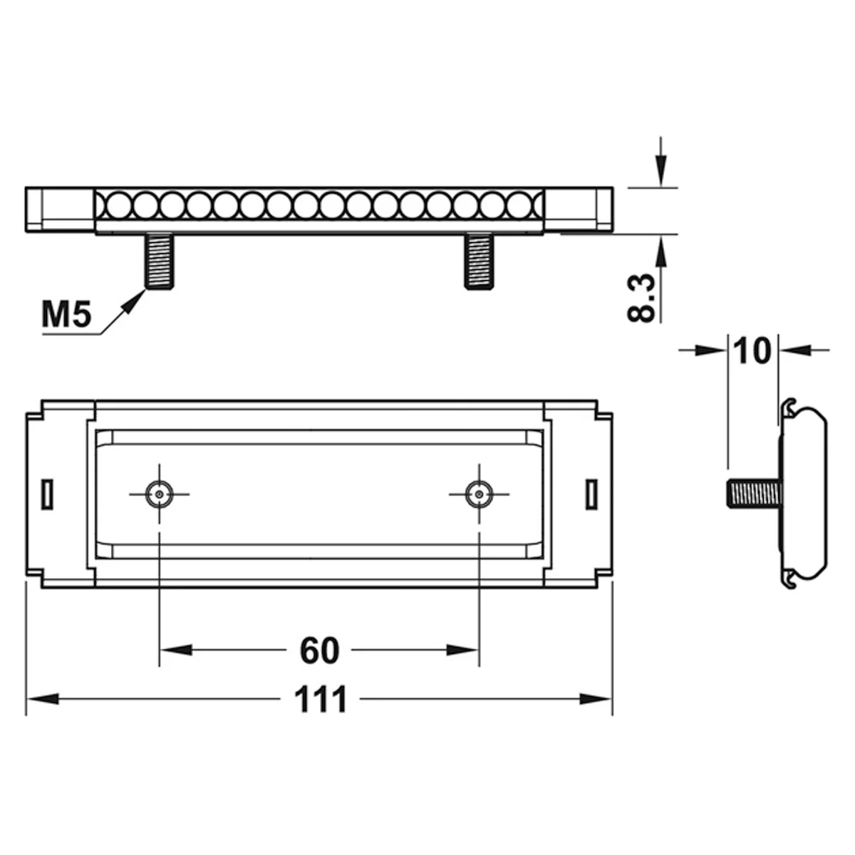 ACCURIDE0115RC BALL CARRIAGE STST - Image 2