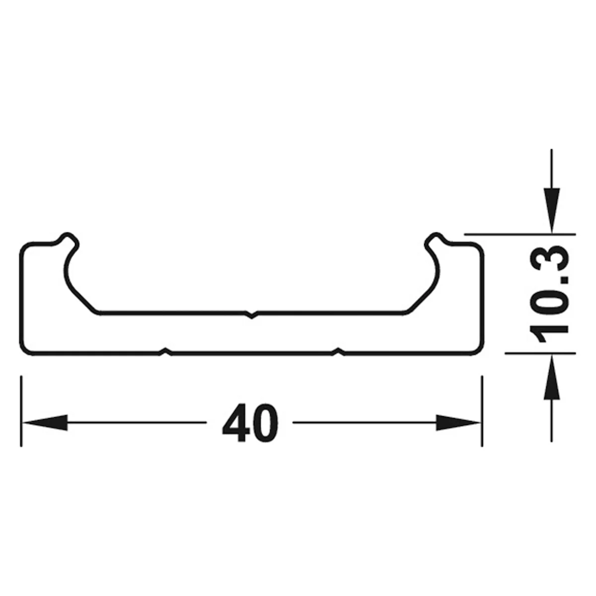 ACCURIDE0115RC BOTTOM TRACK 2400 - Image 2