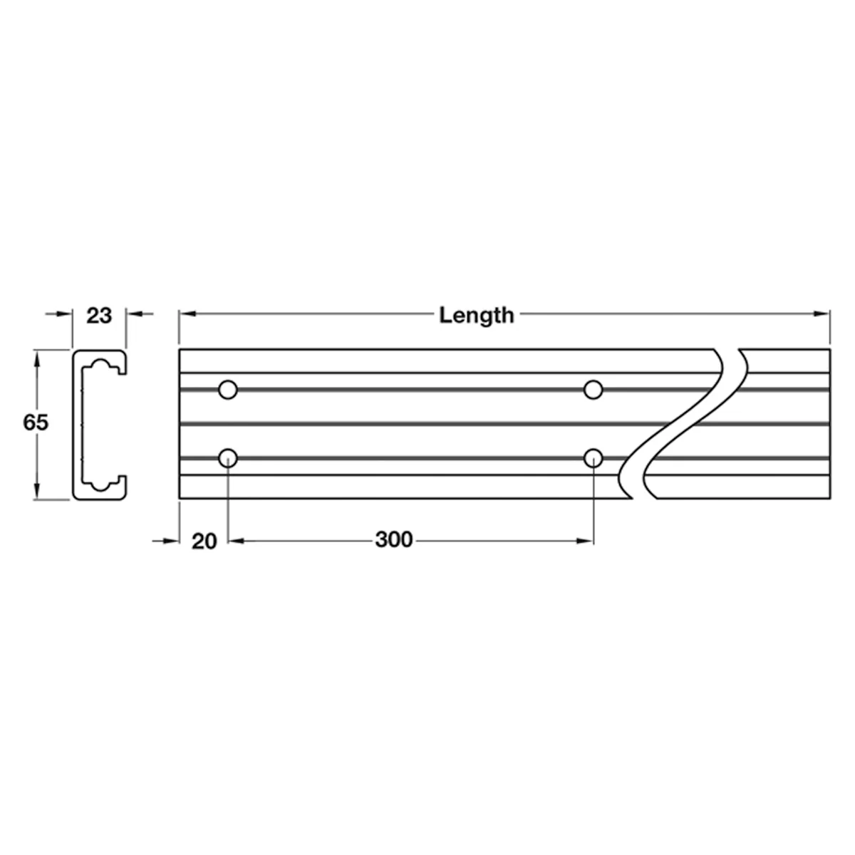 ACCURIDE0116 TRACK 2400 ALU - Image 2