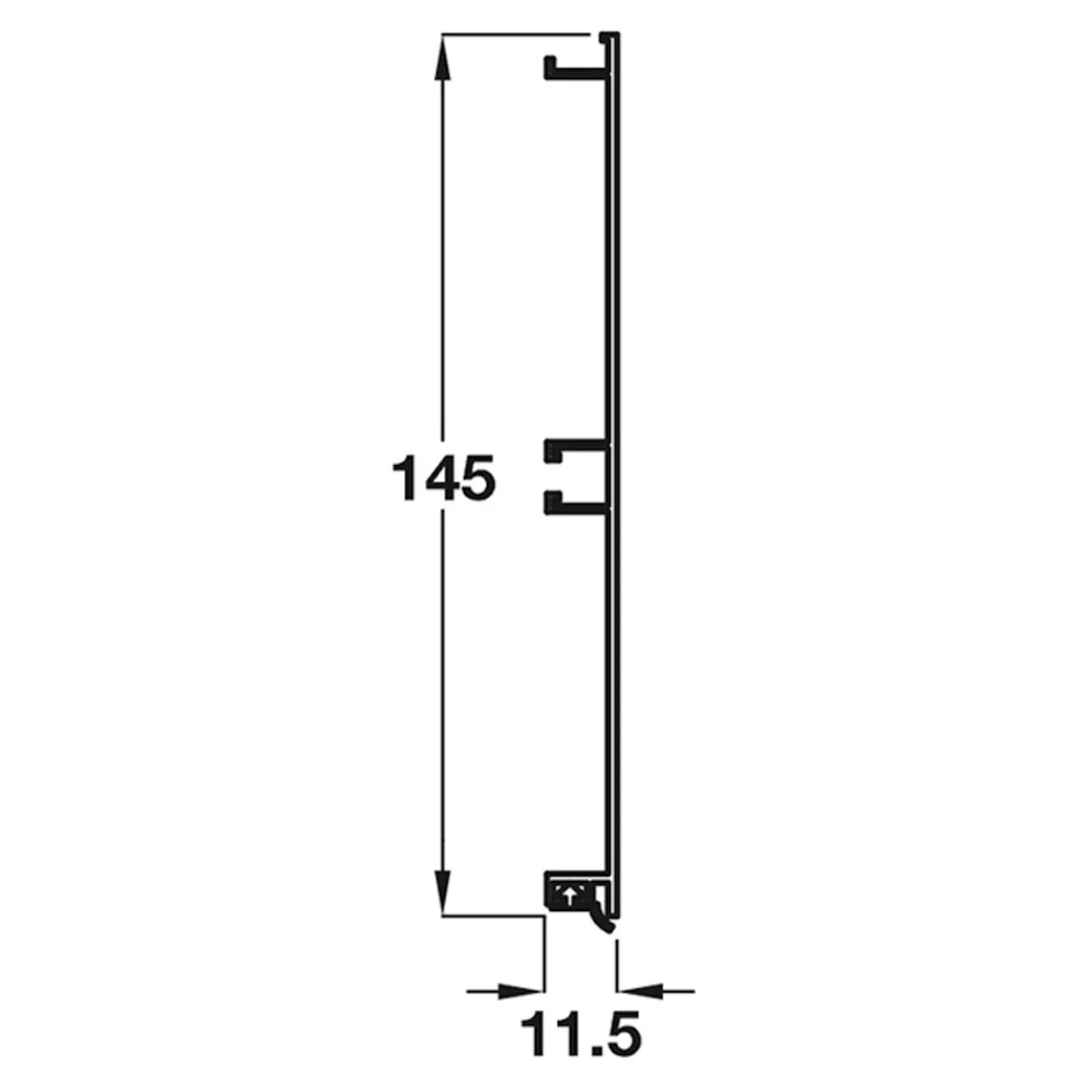 ALU PLINTH PANEL SET 3000 SAA - Image 2