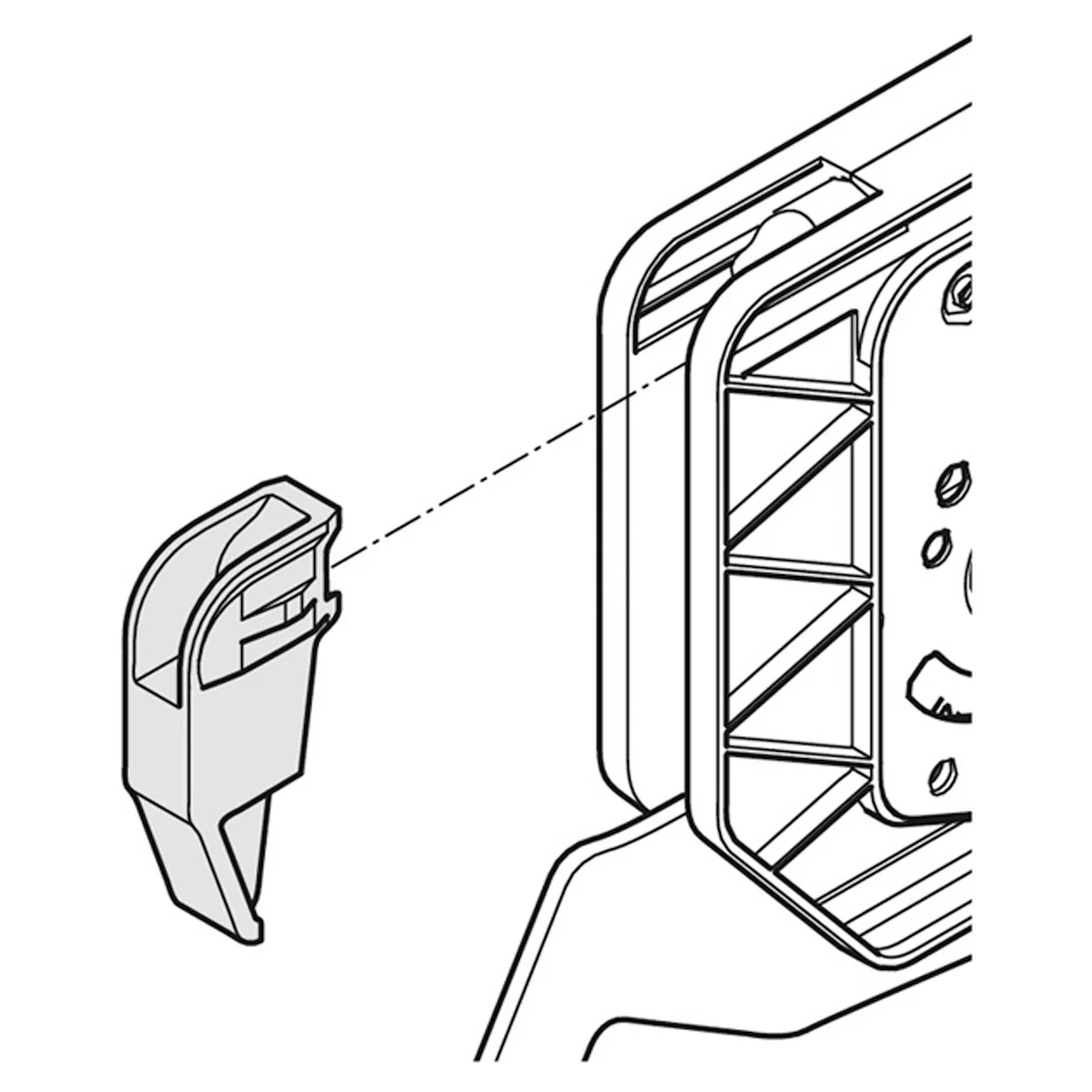 ANGLE RESTRAINT PL/GRY - Image 2