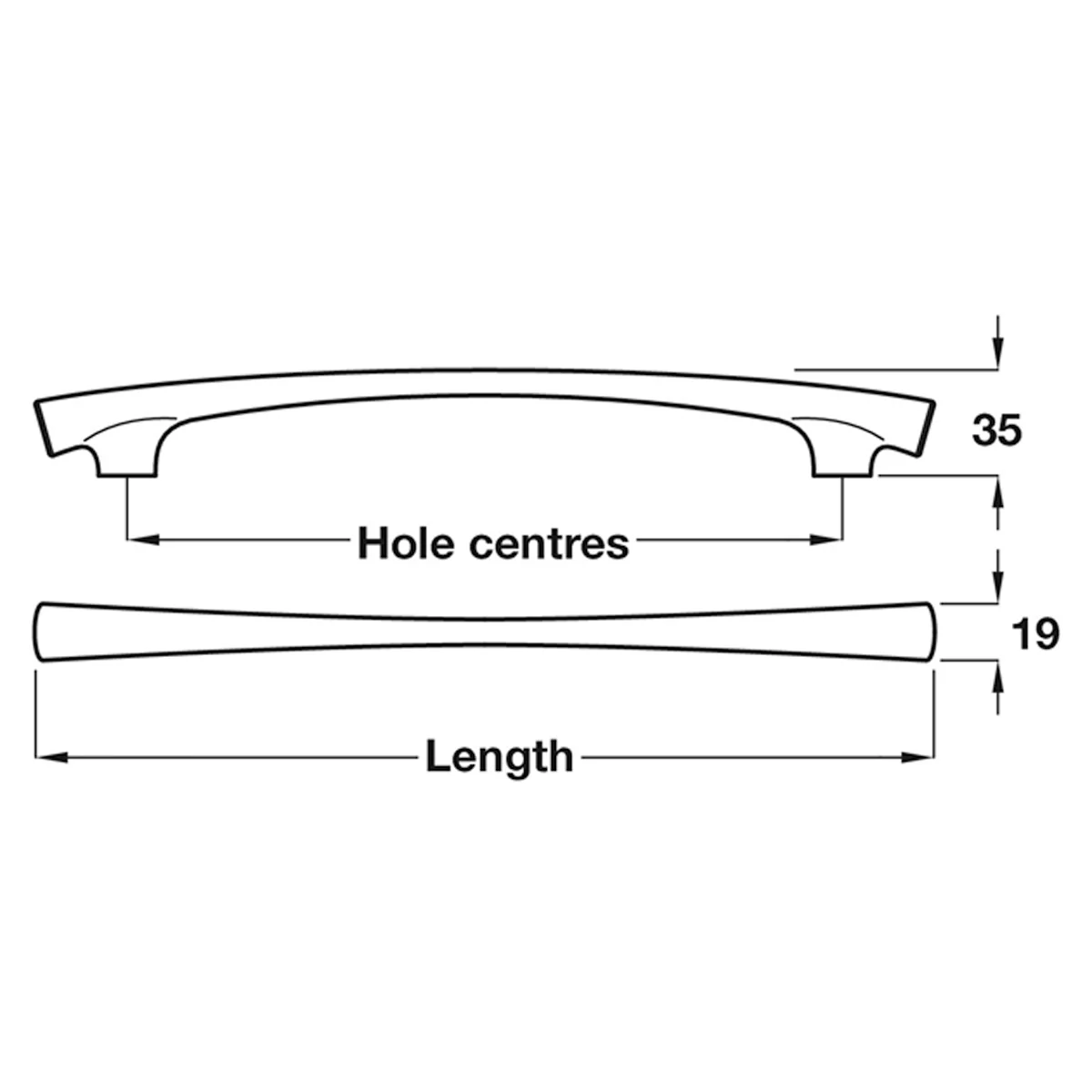 ARCO BOW HANDLE 128HC 185 ZA/SNI - Image 2