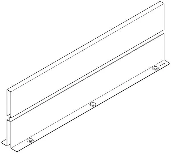 BLUM INTIVO D DIVIDER WALL ADAPTER L 500 SWH