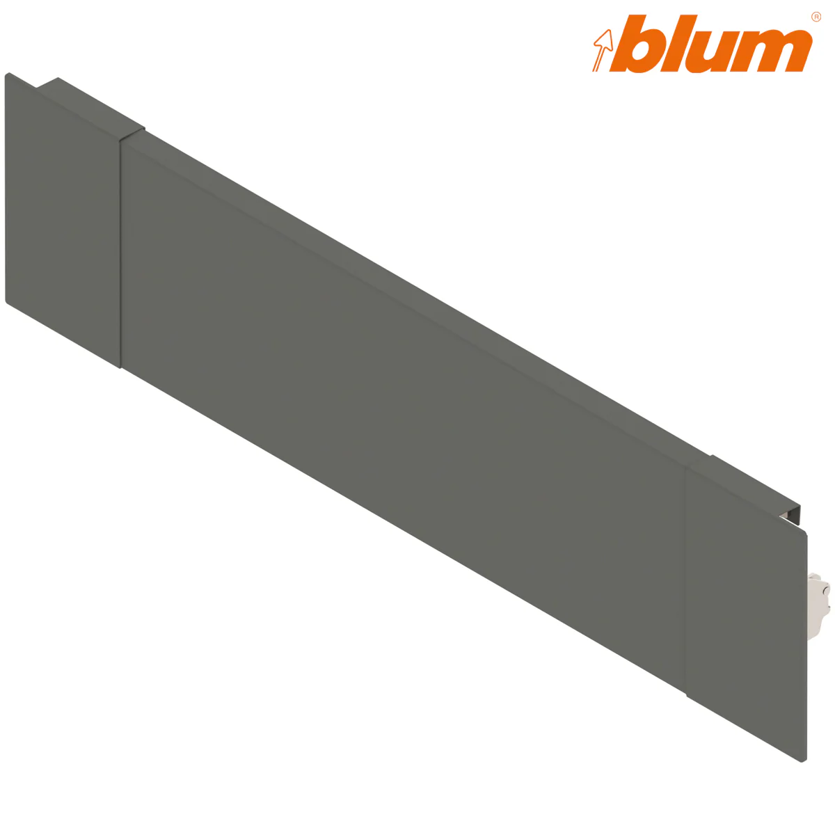 BLUM LEGRABOX FRONT PIECE-GALLERY RAIL 450 OGY