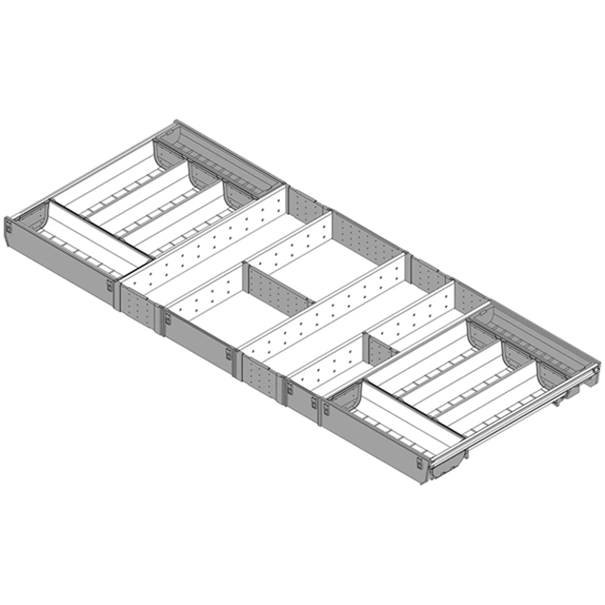 BLUM ORGALINE CUTLERY TRAY 450x1200 DGY - Image 2