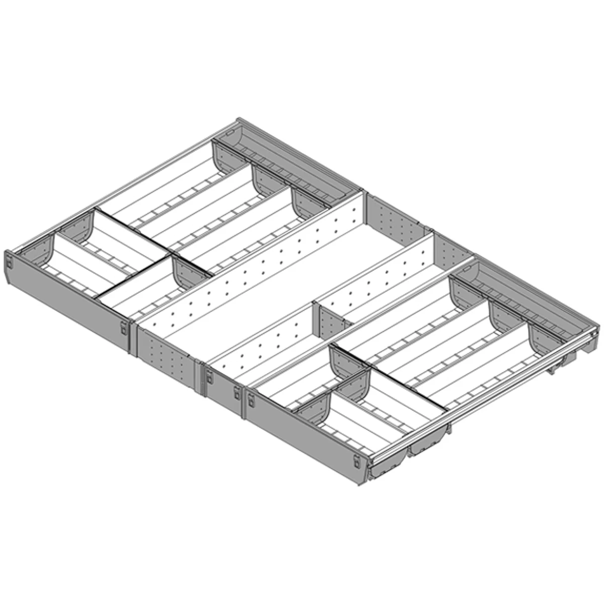 BLUM ORGALINE CUTLERY TRAY 550x900 DGY - Image 2