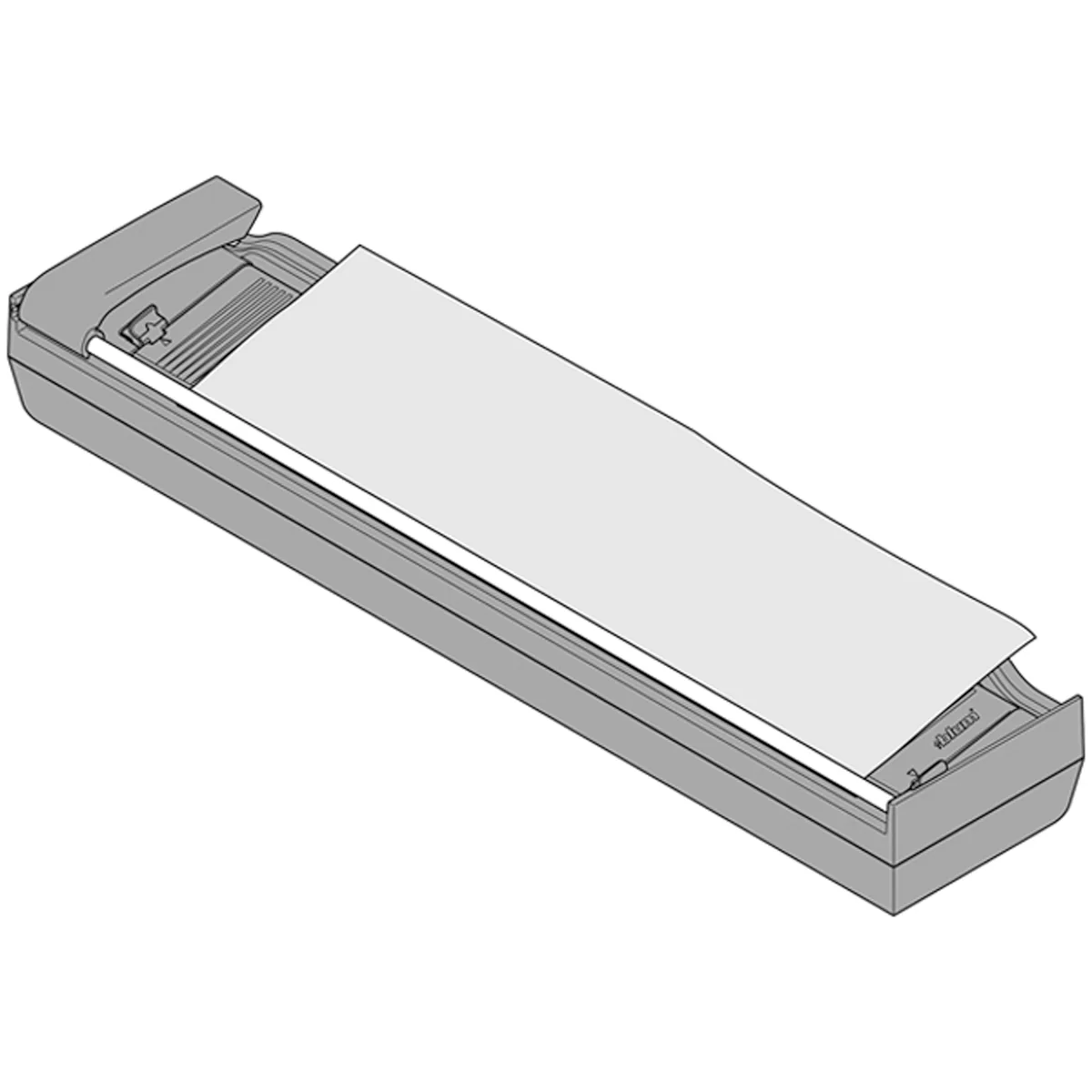 BLUM ORGALINE FOIL DISPENSER 411x69x89 DGY - Image 2