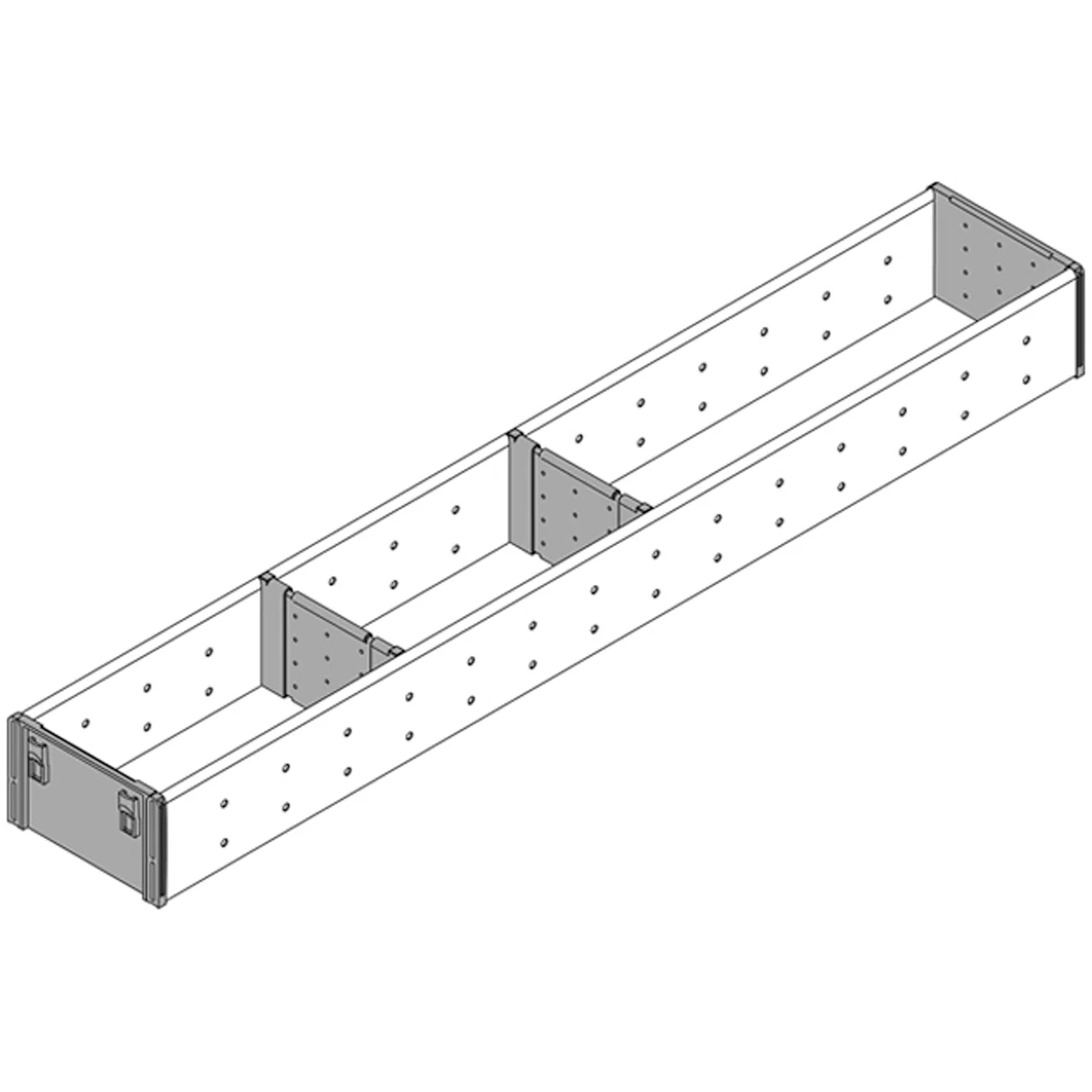 BLUM ORGALINE UTENSIL DIVIDER 105x650 BSS - Image 2