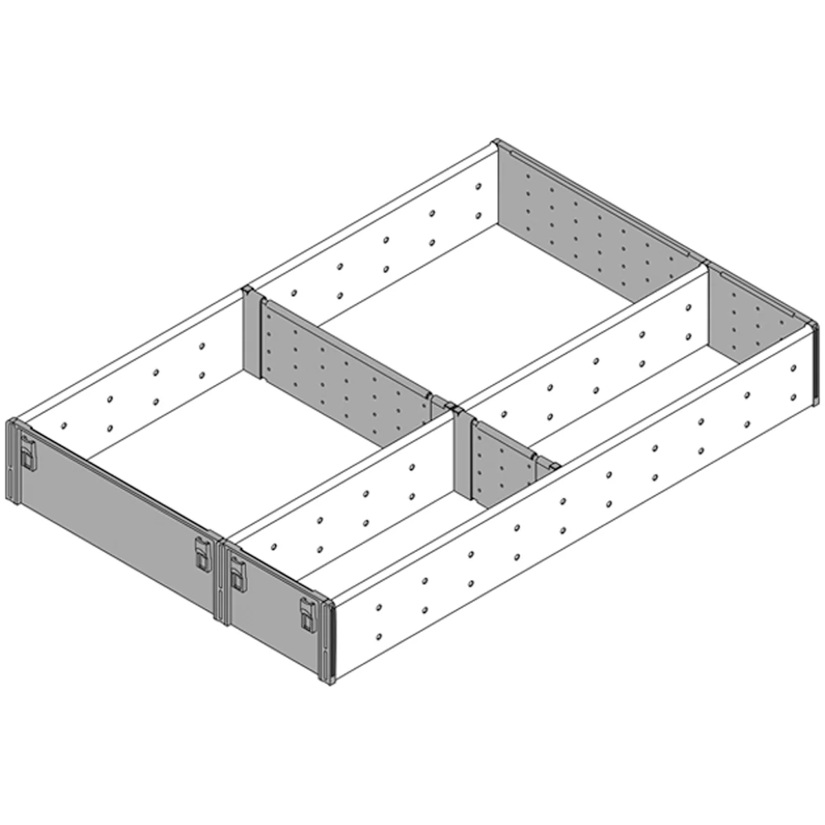 BLUM ORGALINE UTENSIL DIVIDER 450x291 DGY - Image 2