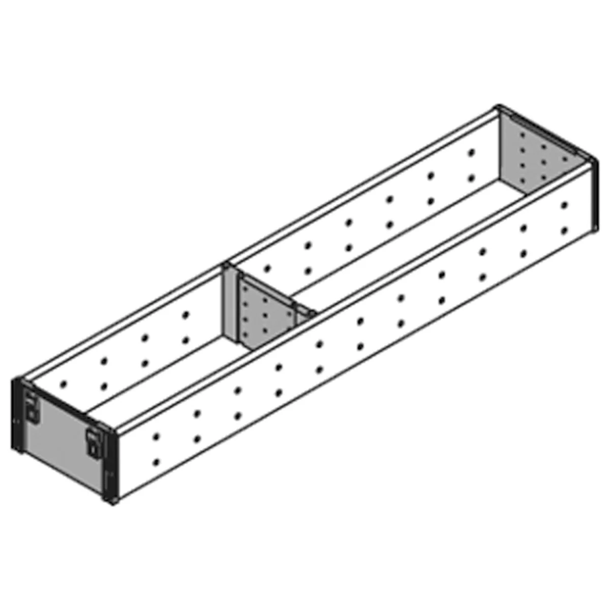 BLUM ORGALINE UTENSIL DIVIDER 500x105 STST - Image 2