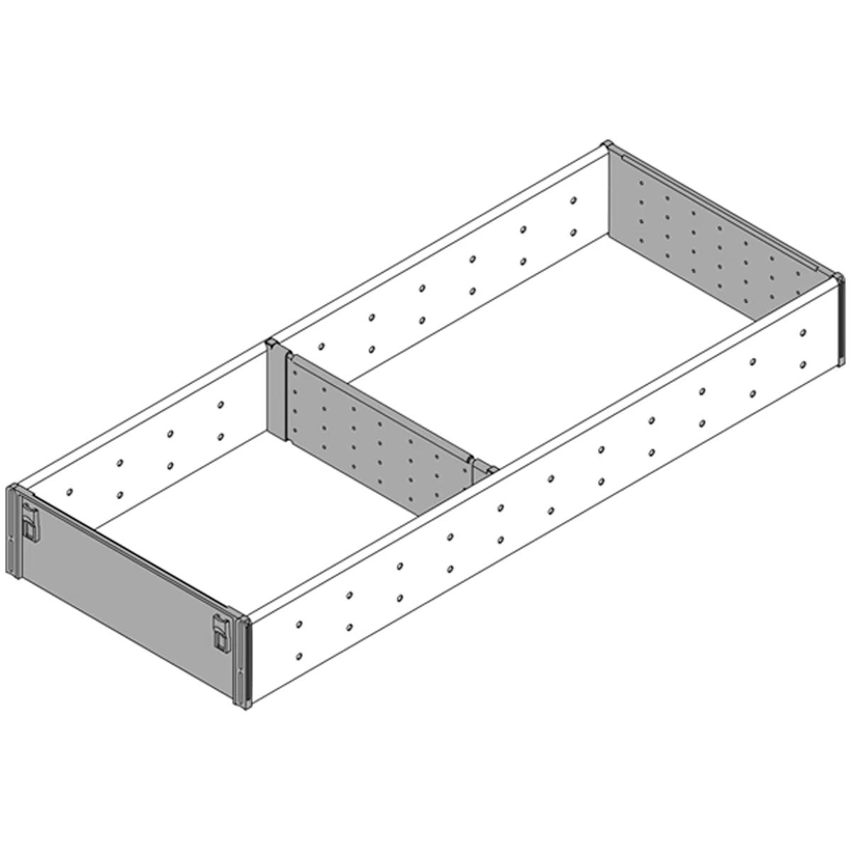 BLUM ORGALINE UTENSIL DIVIDER 500x194 DGY - Image 2