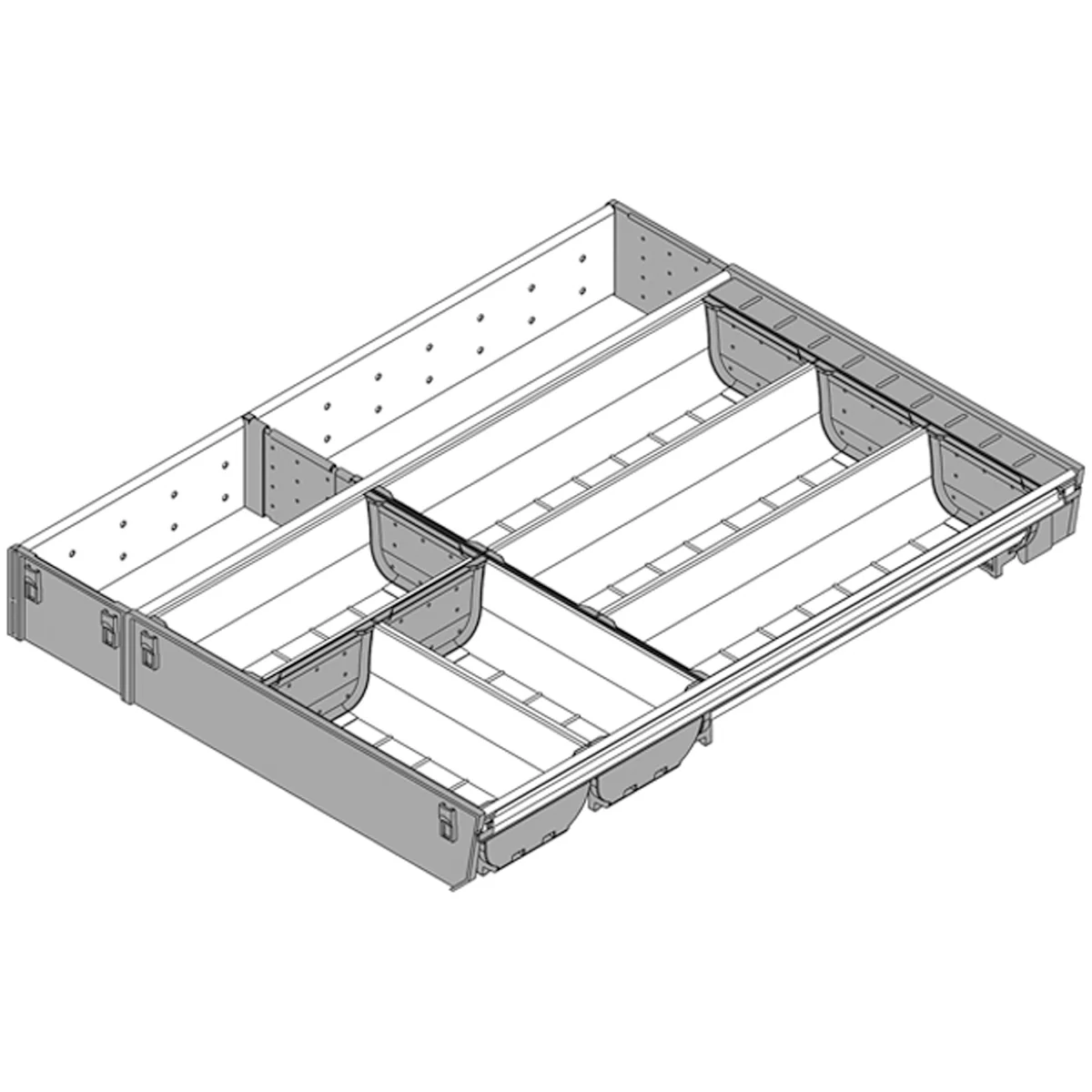 BLUM ORGALINE UTENSIL DIVIDER 500x377 DGY - Image 2