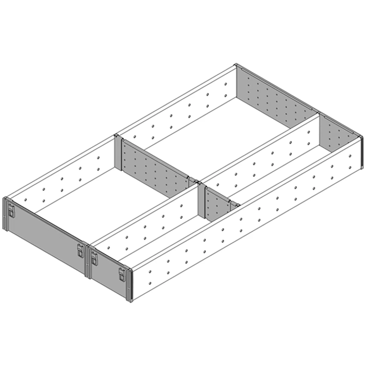 BLUM ORGALINE UTENSIL DIVIDER 550x291 DGY - Image 2