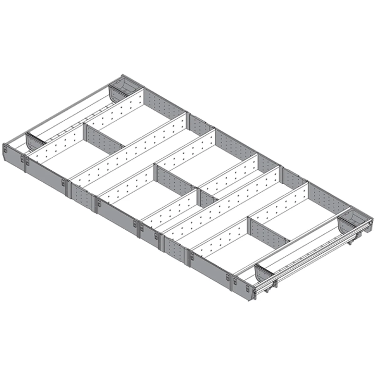 BLUM ORGALINE UTENSIL TRAY 550x1200 DGY - Image 2