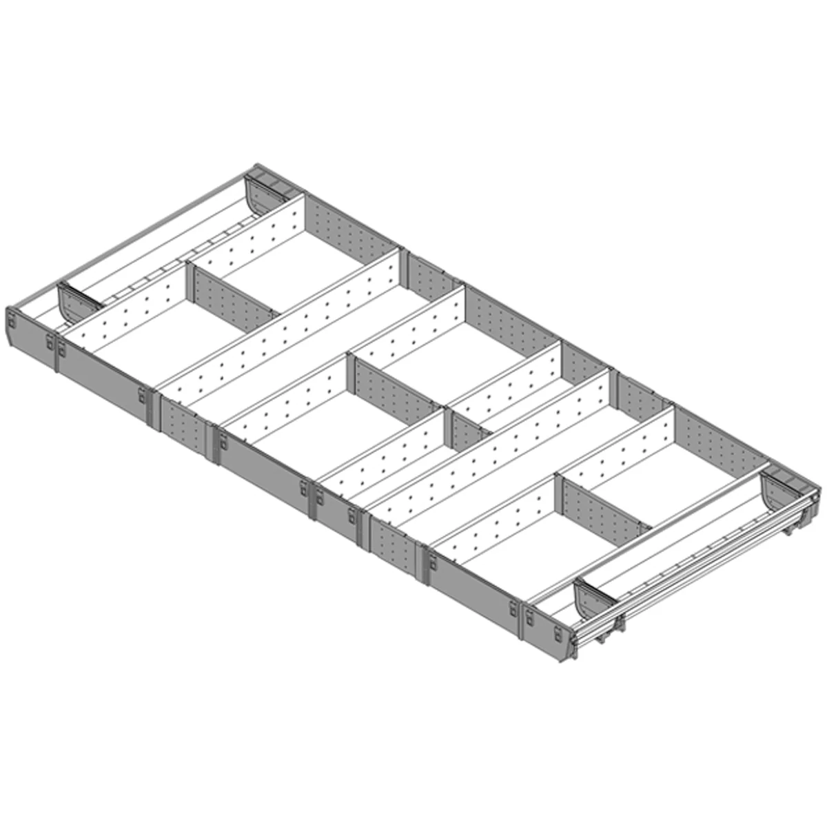 BLUM ORGALINE UTENSIL TRAY 550x1200 DGY - Image 2