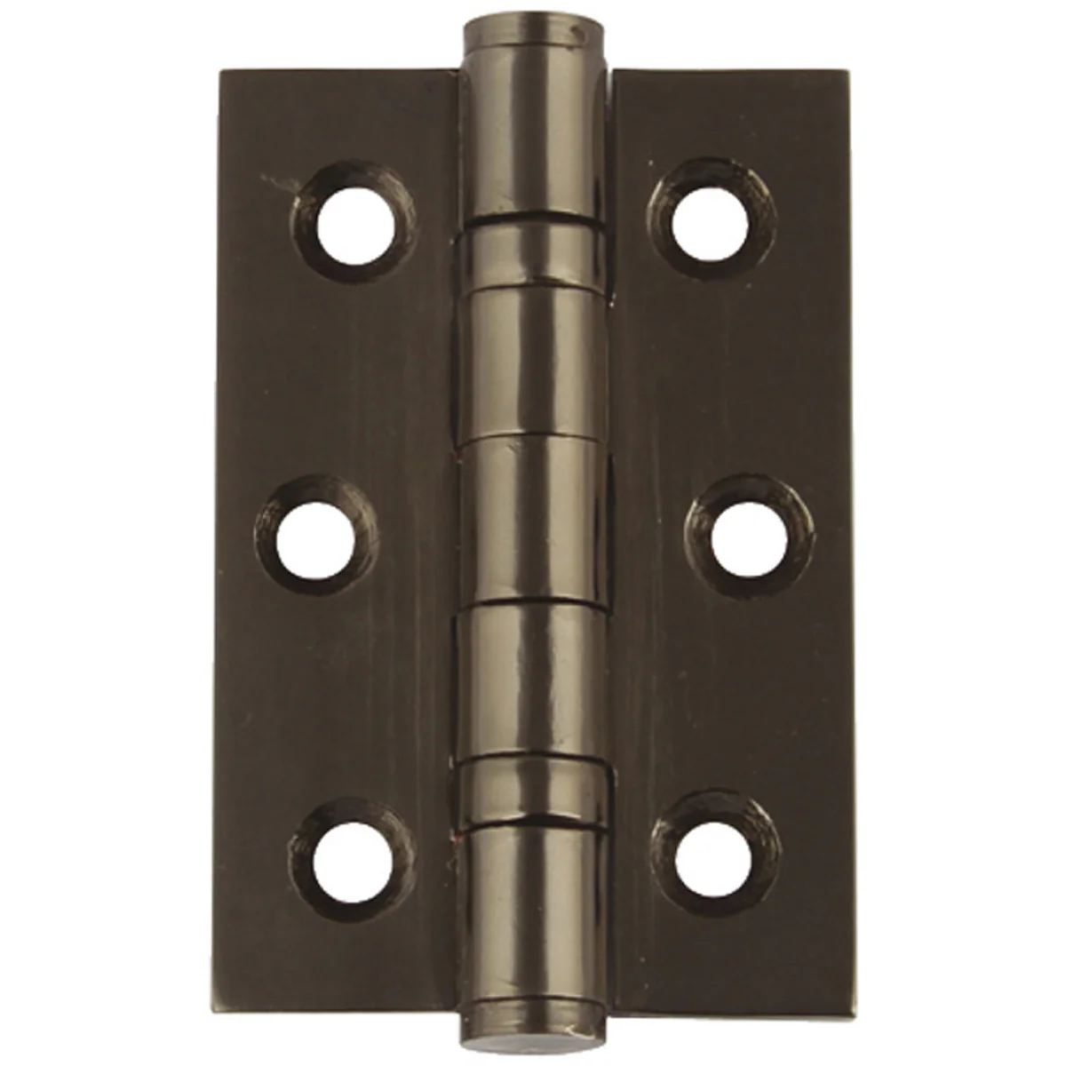 BUTT HINGE BB 76x51x2 ST/BLK