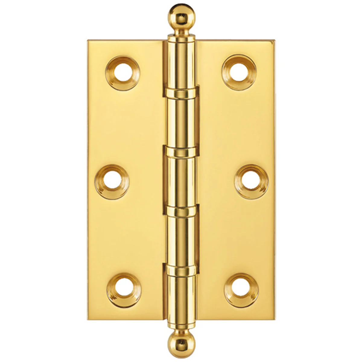 BUTT HINGE BB BALL 76x50x3 PBR