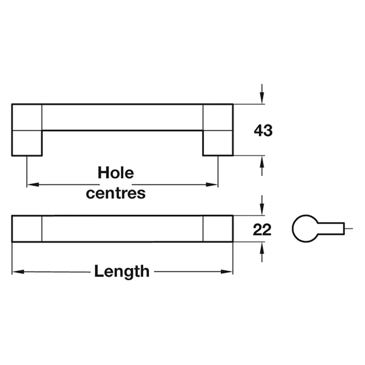 CHELSEA KEYHOLE BAR HND 256HC SSE - Image 2