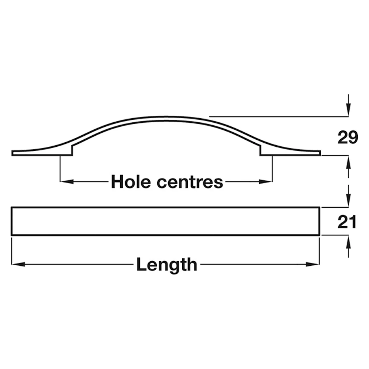 CHISWICK BOW HANDLE 160HC ZA/PCP - Image 2