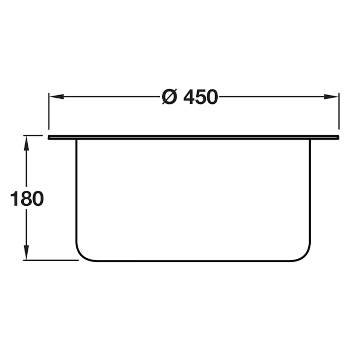 CIRCULAR BOWL D460x180 PSS - Image 2