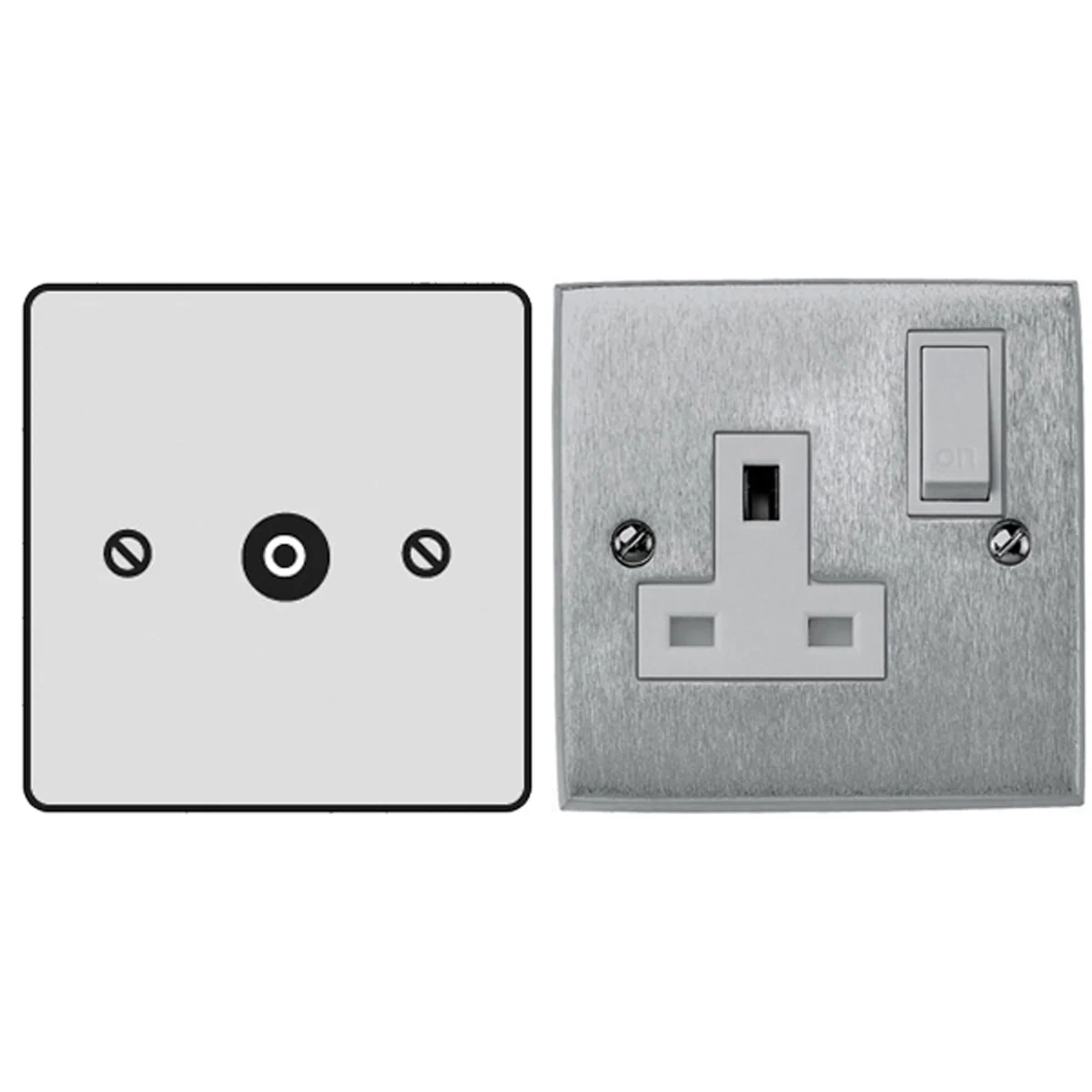CON SPEAKER SOCKET 1G SCP/BLK