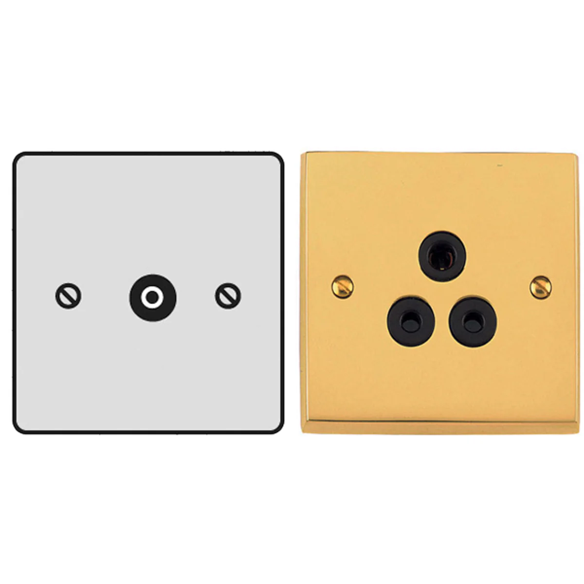 CON SPEAKER SOCKET 1G VIC/BLK