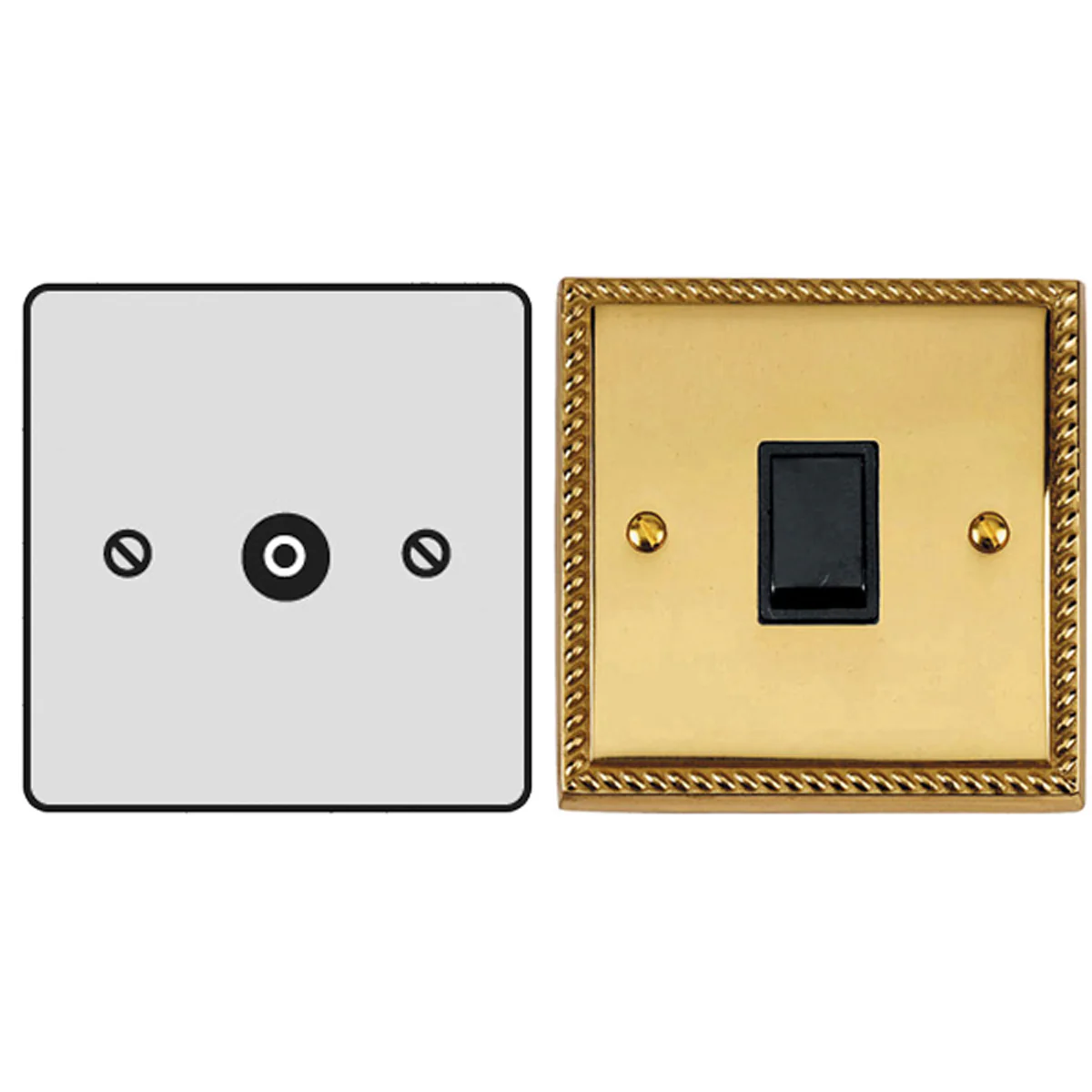 CON SPEAKER SOCKET 2G GEO/BLK
