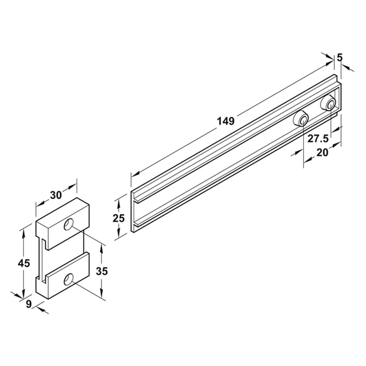CONNECT FITTINGS FOR APPLIANCE DOOR - Image 2