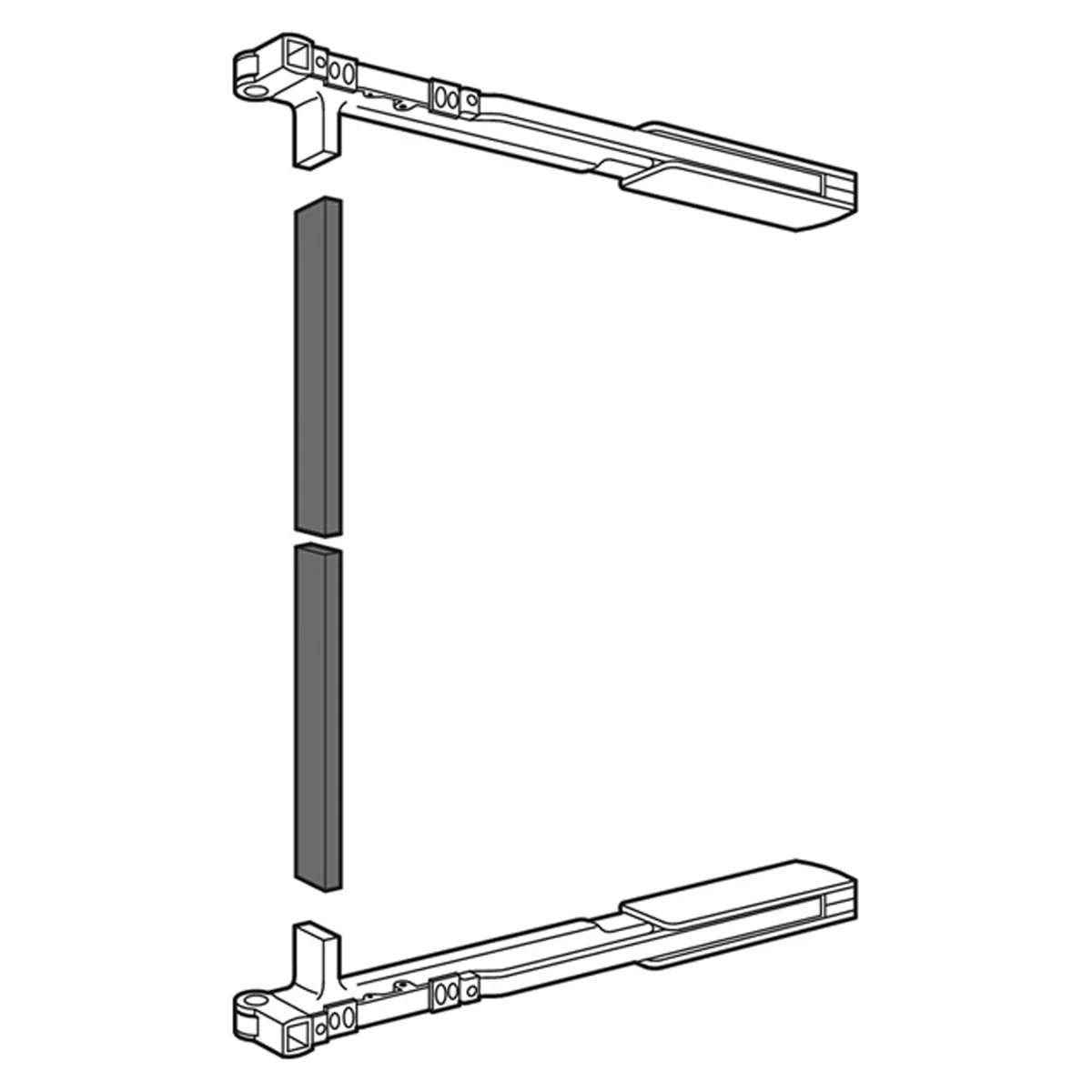 CONNECTING BAR 2500 ST/ALU - Image 2