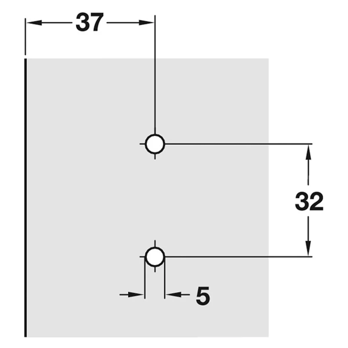 CRUCIFORM MOUNTING PLATE EURO 3 - Image 2