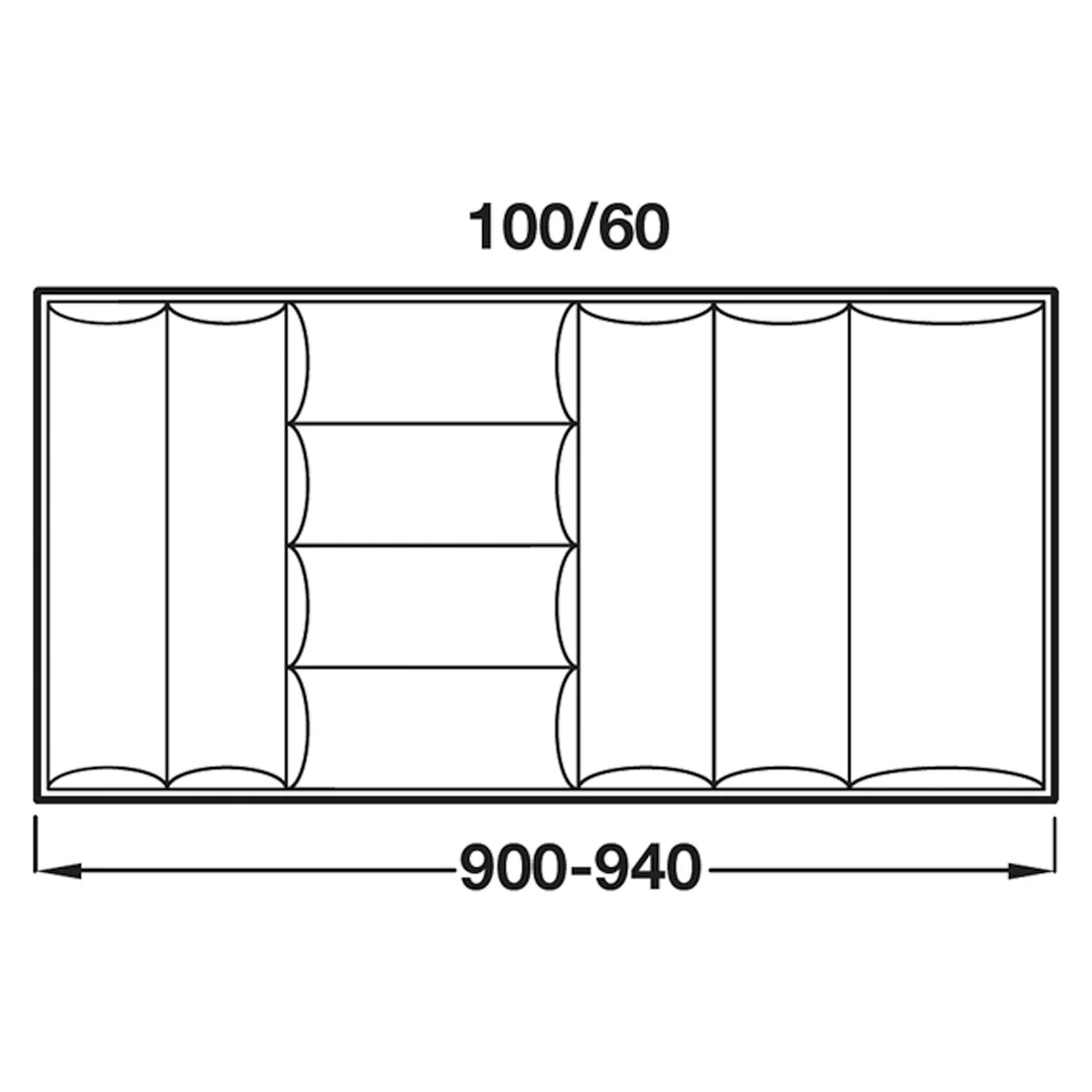 CUTLEY INSERT 100/60 440-490 PL/SIL - Image 2