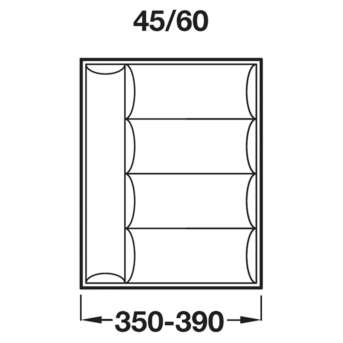 CUTLEY INSERT 45/60 440-490 PL/SIL - Image 2