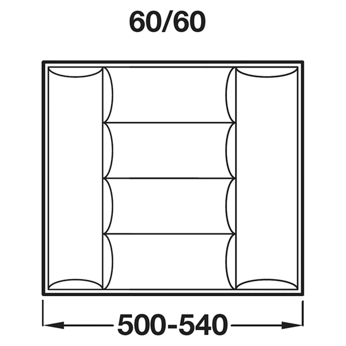 CUTLEY INSERT 60/60 440-490 PL/SIL - Image 2
