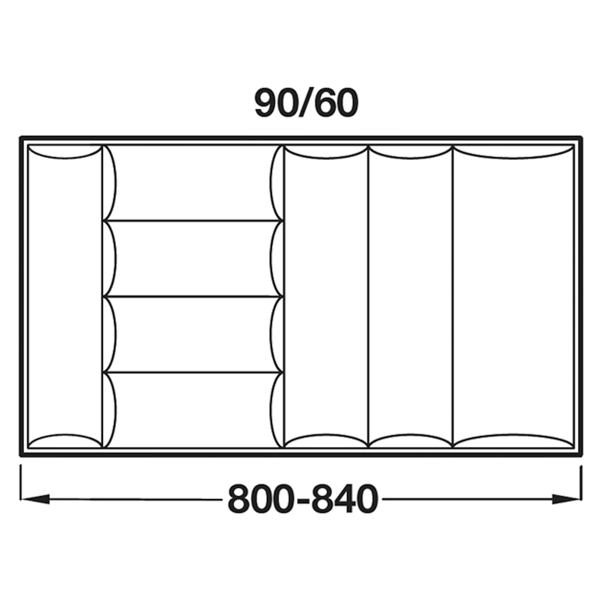 CUTLEY INSERT 90/60 440-490 PL/SIL - Image 2