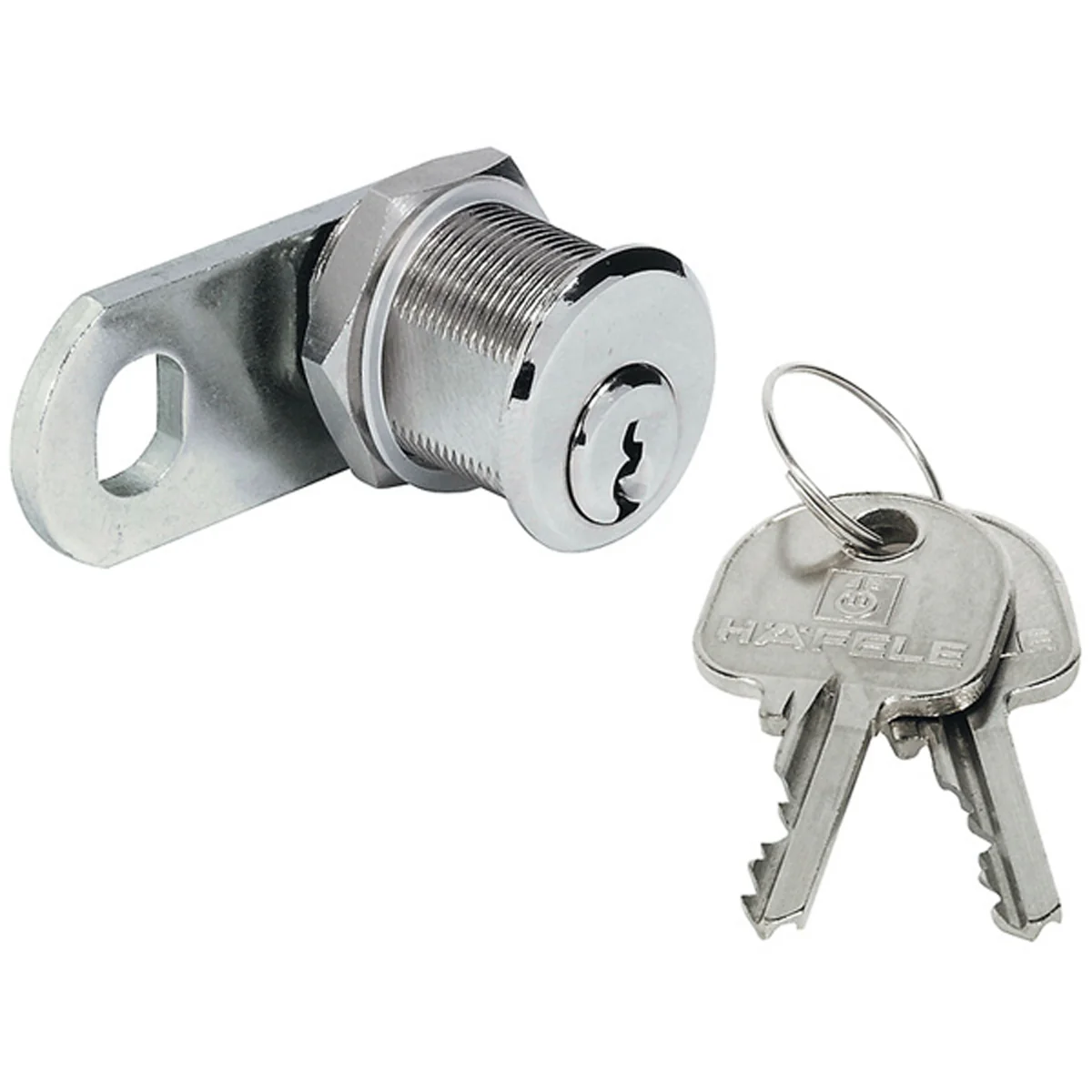 CYL CAM LOCK 15 90deg LEFT H1 BR/PNP