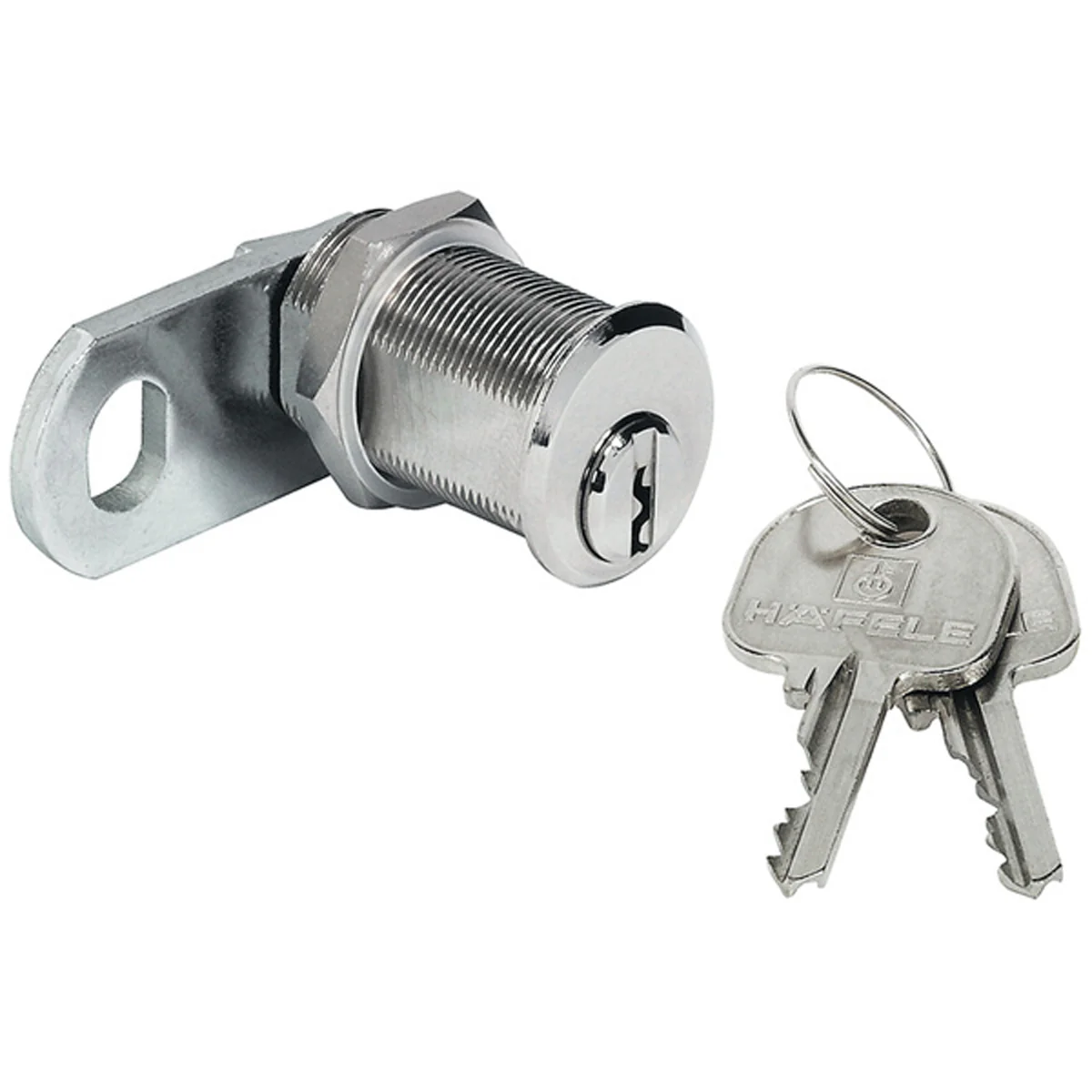 CYL CAM LOCK 21 90deg LEFT H1 BR/PNP