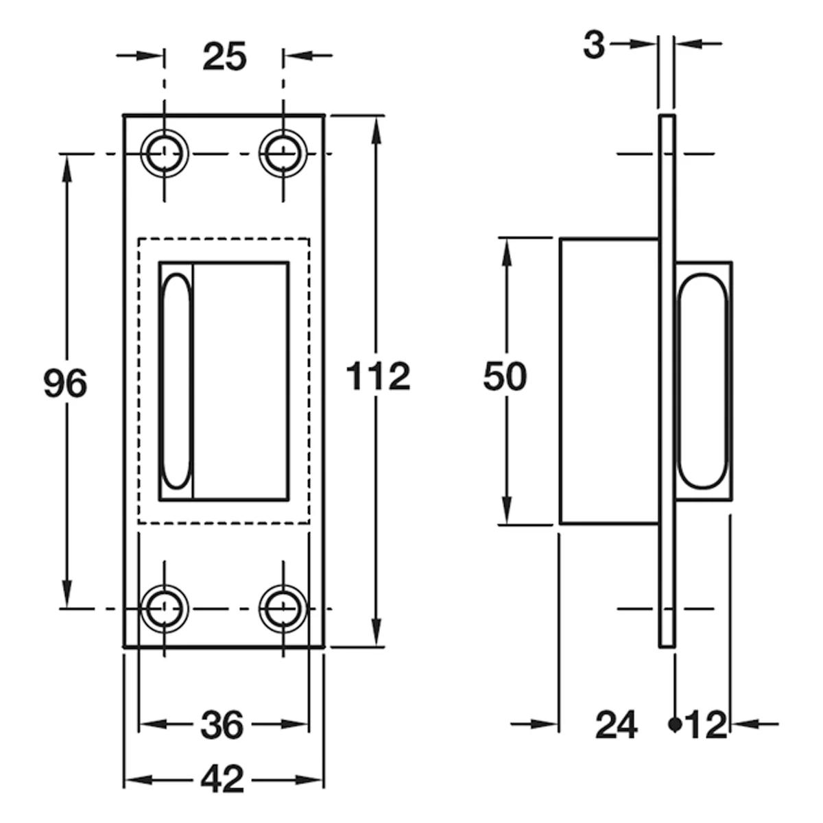 DISABLED EM RELEASE DOOR STOP ST/ST - Image 2