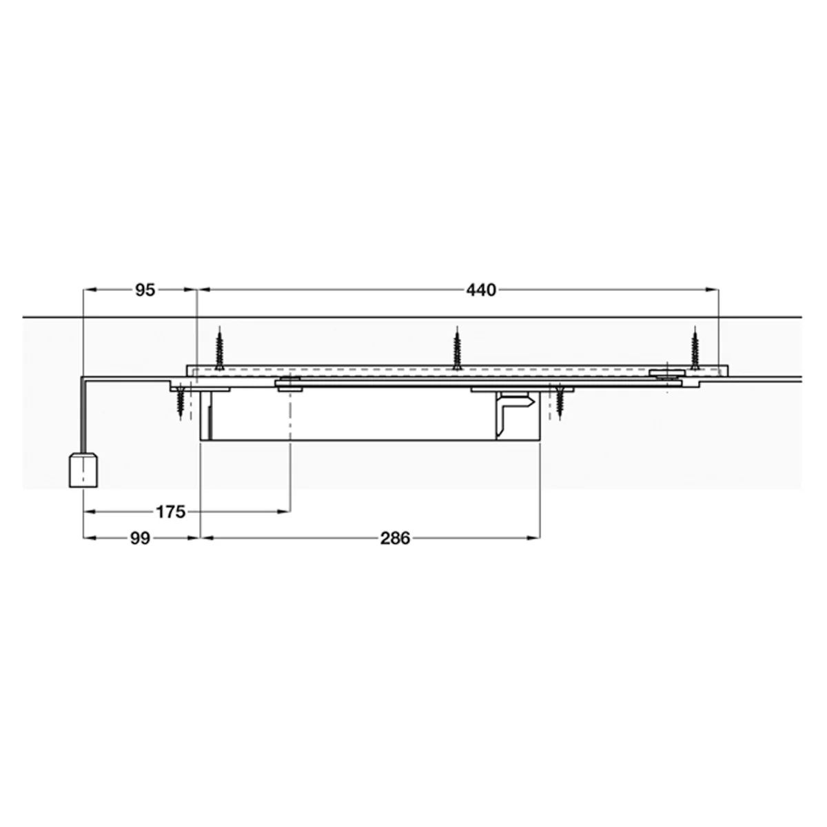 DOOR CLOSER O/H CON SA 2-4 NON-HOLD - Image 2