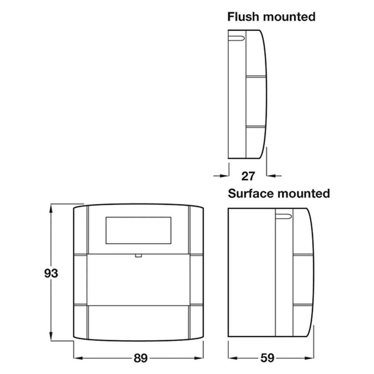 DOOR RELEASE BREAK GLASS UNIT COVER - Image 2