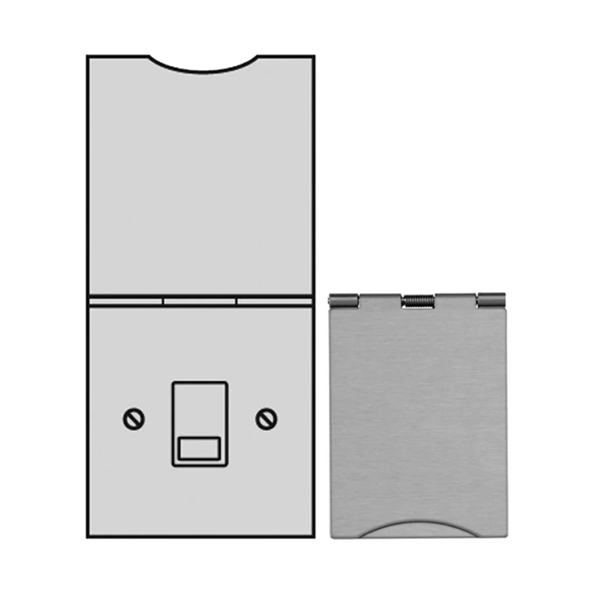 EFS DATA SOCKET 1G RJ45 PBR/BLK