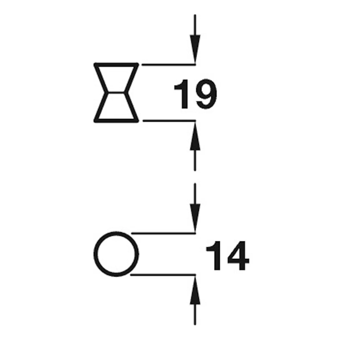 EGG TIMER KNOB D14x19 ALU/SSE - Image 2