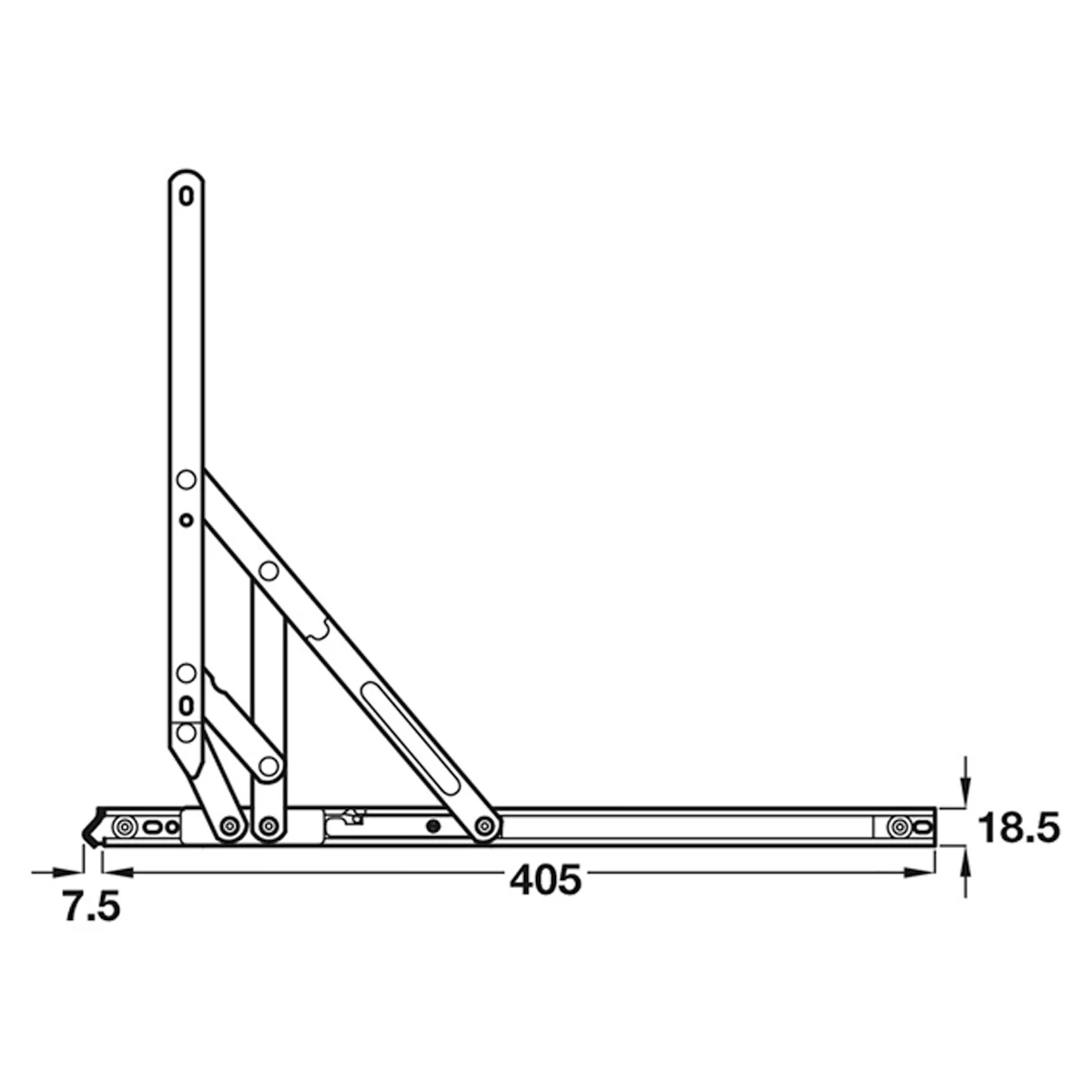 EGRESS FRICTION HINGE SIDE 406 - Image 2
