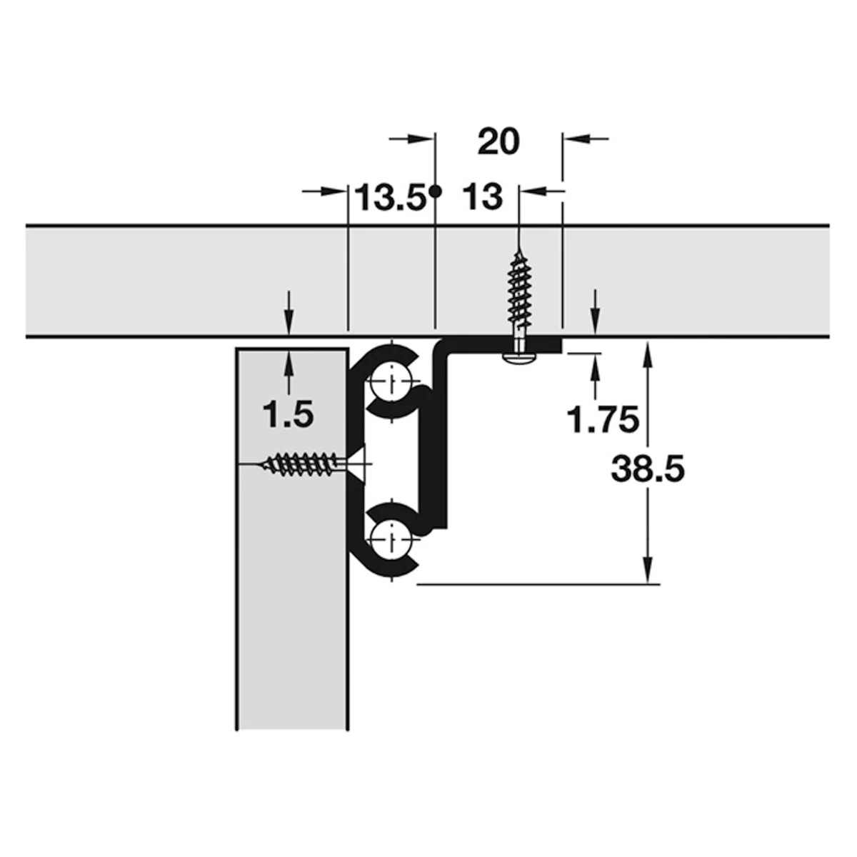 EXT TABLE RUNNER 60KG 850 GLV - Image 2