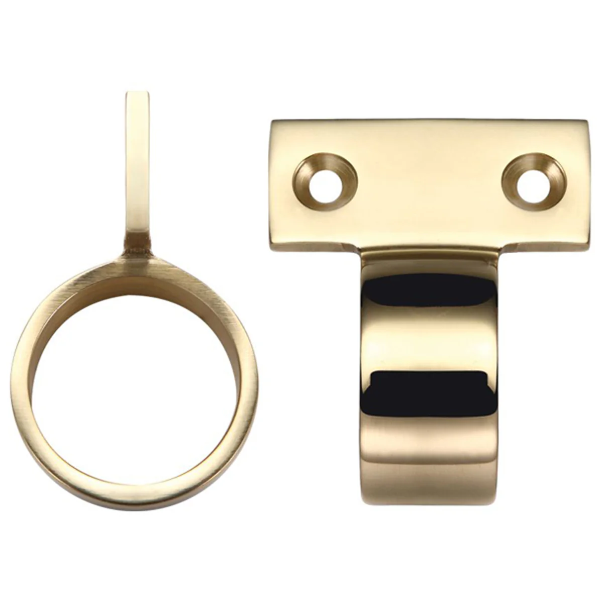 F&B WINDOW SASH RING VERT D28 PBR