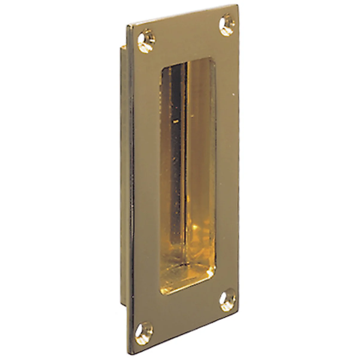 FLUSH PULL HANDLE 51x102 BRS/POL