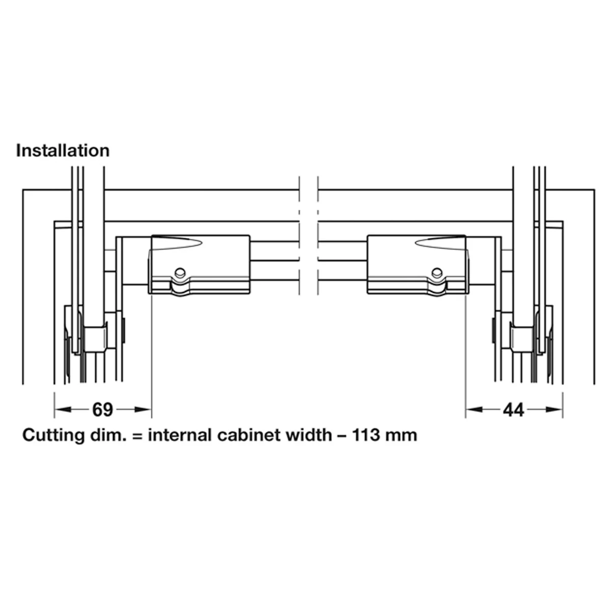 FREE UP/SWING E CROSS BAR AA 1200 - Image 2