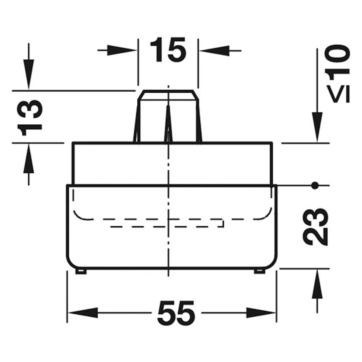 FURNITURE GLIDE 10ADJ 60KG D55x23 - Image 2