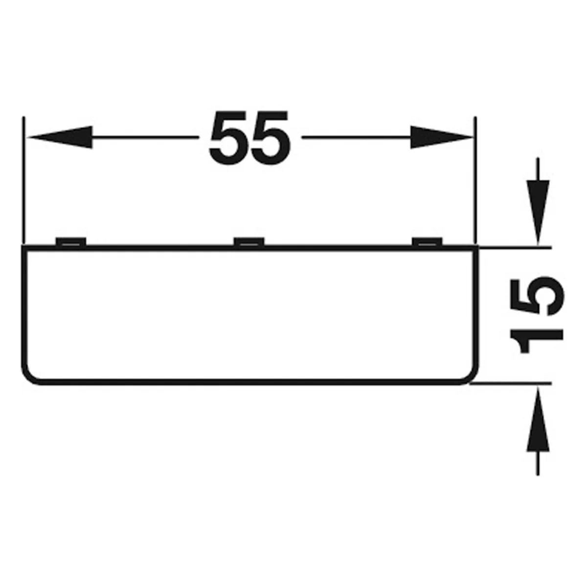 FURNITURE GLIDE ADAPTOR D55x15 - Image 2