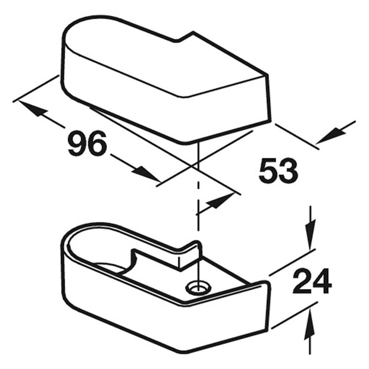 GEZE TOP CENTRE SA 96x53 CAPS SSS - Image 2