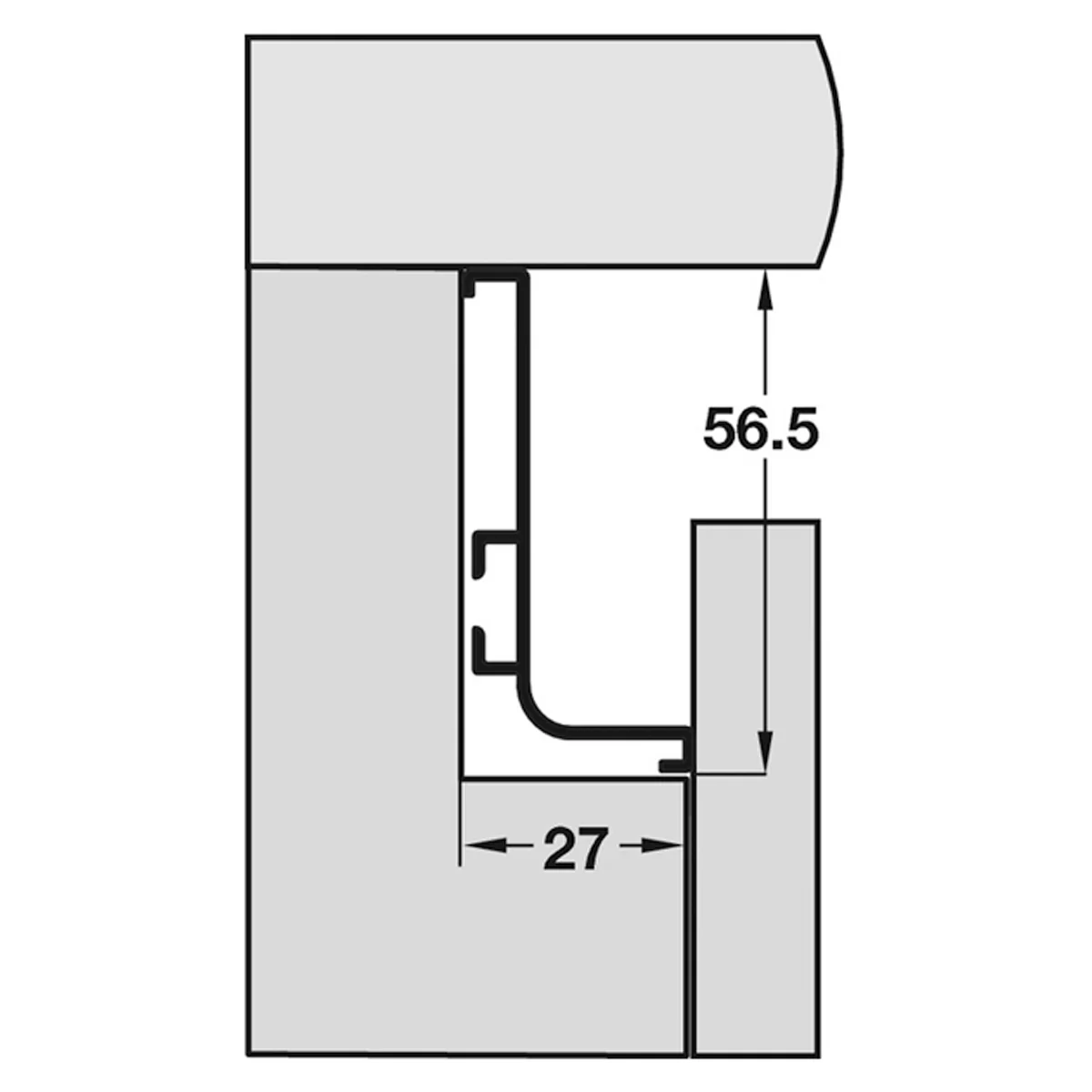 GOLA B+ HORIZ PROFILE 4100 COP - Image 2